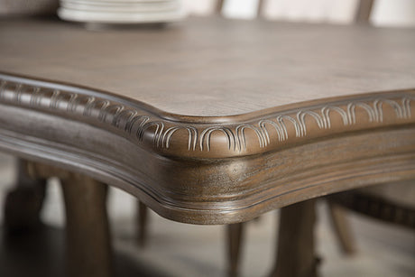 Seven Oaks 7 Pc Dining Table Set - Furniture World