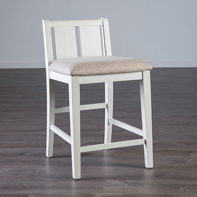 Lescles 3 Pc Counter Ht Set (1 Table + 2 Chairs) - Furniture World