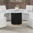 Varde Round Dining Marble Table - Furniture World