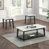 Thisted Square Marble End Table