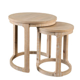Hickory Nesting End Table