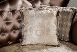 Albacete Sofa Campage & Walnut
