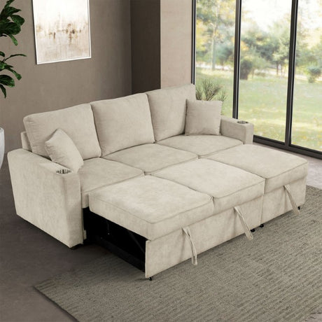 Kendal Sleeper Sofa Sectional - Furniture World