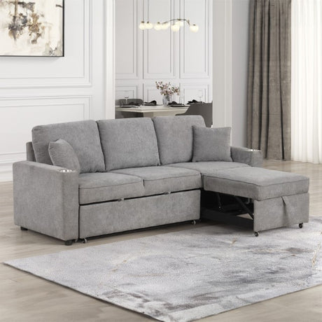 Kendal Sleeper Sofa Sectional - Furniture World