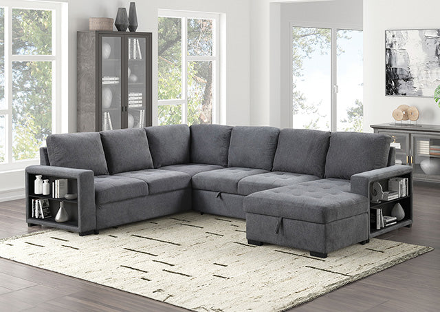 Stockwell Sleeper Sofa Sectional - Furniture World