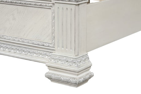 Promenade Bed Dark Brown & White - Furniture World