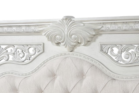 Promenade Bed Dark Brown & White - Furniture World