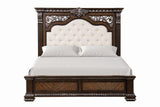 Promenade E.King & Queen Bed Brown & White