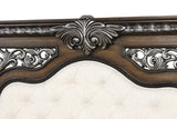 Promenade E.King & Queen Bed Brown & White