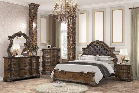 Leovanni E.King & Queen Bed - Furniture World