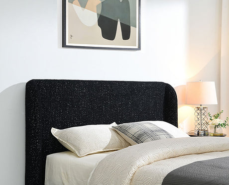 Laverni Bed Black, Grey & White - Furniture World