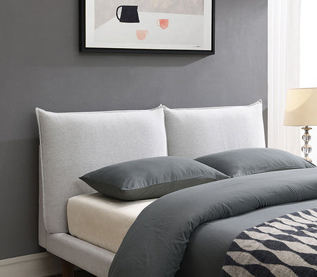 Verwood E.King, Full, & Queen Bed Gray & Light Gray - Furniture World
