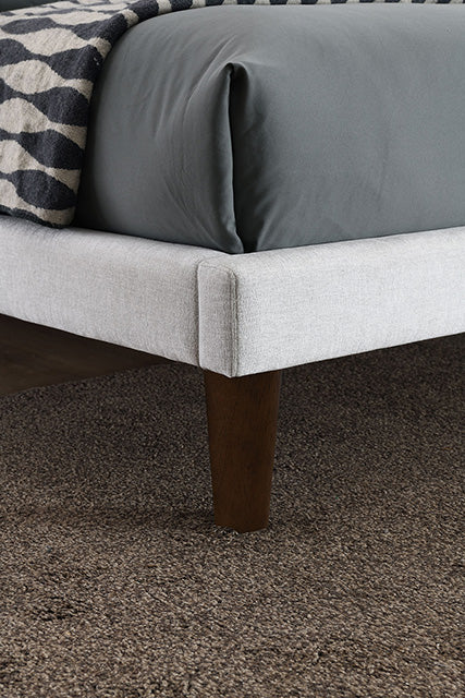 Verwood E.King, Full, & Queen Bed Gray & Light Gray - Furniture World
