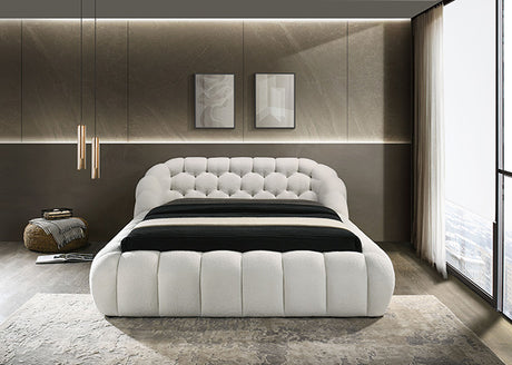 Newquay Bed Black, White, & Gray - Furniture World