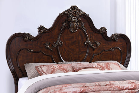 Roselli Bed Chrome & White - Furniture World