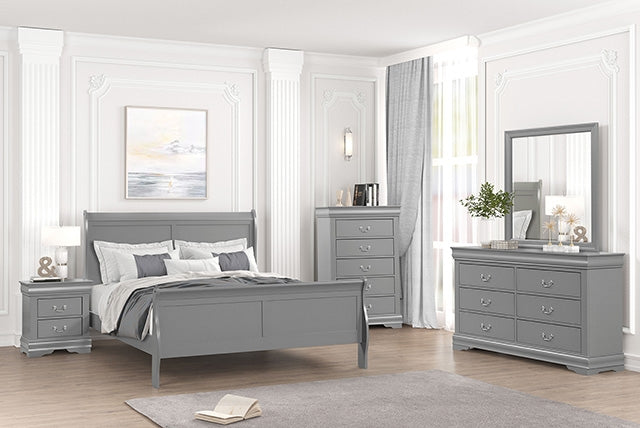 Louis Philippe Bed - Furniture World