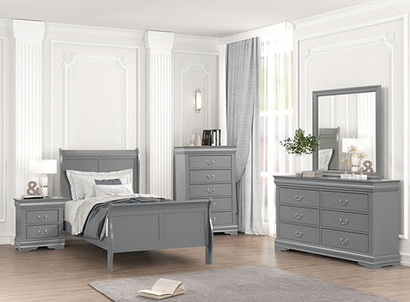 Twin Bed Louis Philippe - Furniture World