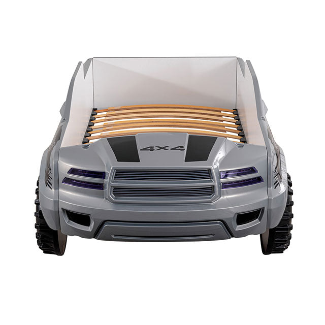 Roverton Bed Red & Grey