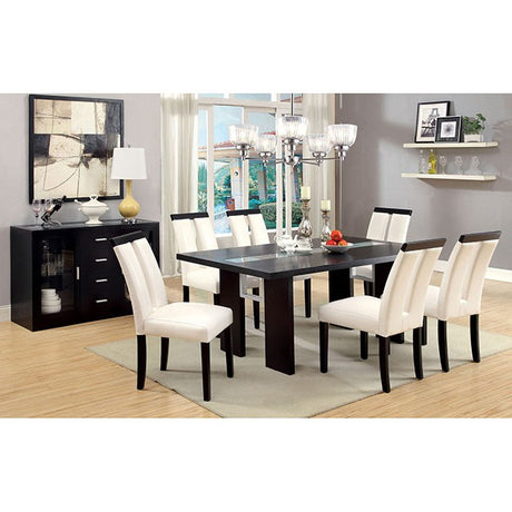 Luminar 7 Pc Dining Table Set - Furniture World
