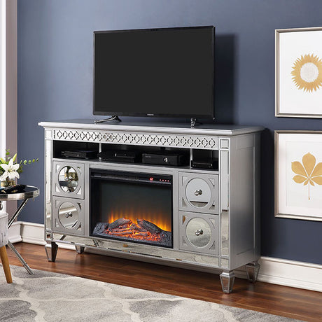 Sceptrum TV Stand w/ Fire Place - Furniture World