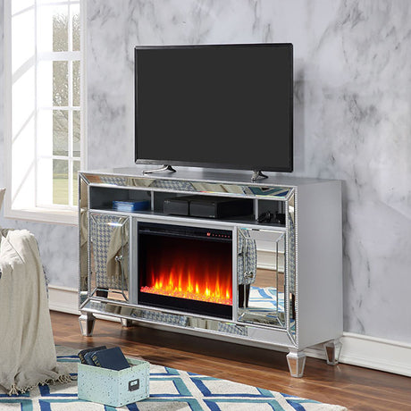 Seginus TV Stand w/ Fire Place - Furniture World