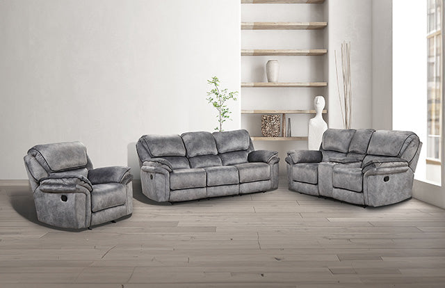 Themis Manual Loveseat - Furniture World