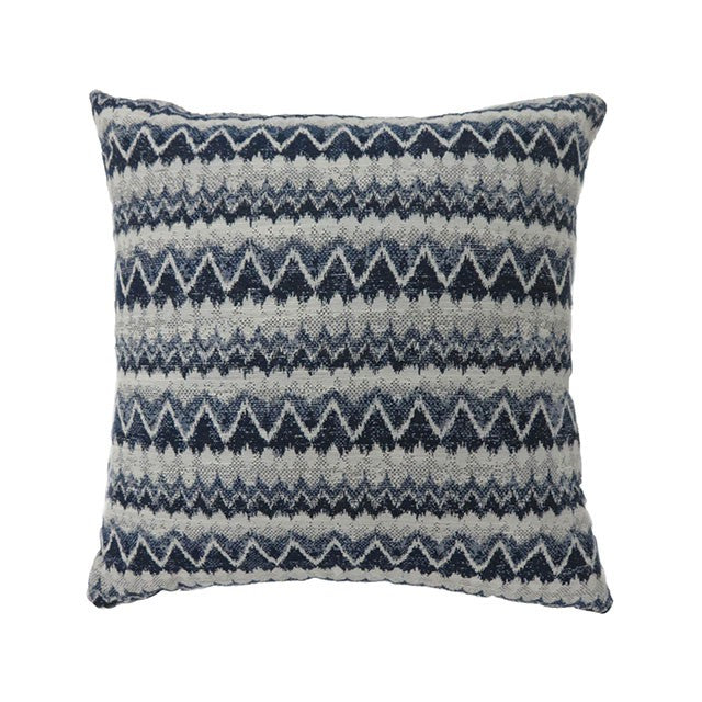 Lindy Navy 22" X 22" Pillow (2/CTN) - Furniture World