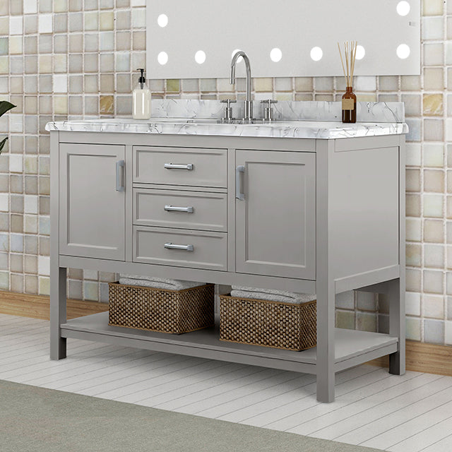 Reston Vanity with Top/ Sink - Furniture World