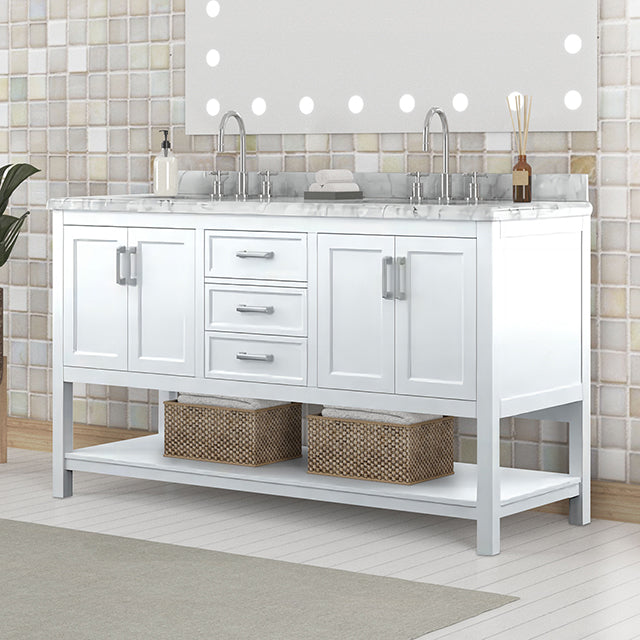 Reston Vanity with Top/ Sink - Furniture World