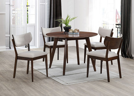 Onaka 5 Pc. Round Table Dining Set - Furniture World