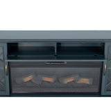 Fidel 74'' TV Console w/ Electric Fireplace