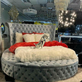 Hollywood Storage Circle Bed Furniture World