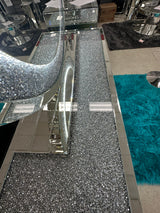 Mirrored Diamond Crush Vanity - Furniture World