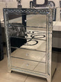Mirror Glass Chest - Furniture World